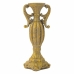 Candelabro Alexandra House Living Ouro Resina 14 x 33 x 14 cm