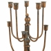 Candelabro Alexandra House Living Oro Hierro 35 x 60 x 36 cm