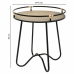 Mesa de apoio Alexandra House Living Preto Ferro 45 x 50 x 45 cm