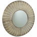 Wall mirror Alexandra House Living Golden 5 x 80 x 80 cm Circle