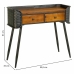 Hall Table with Drawers Alexandra House Living Brown Iron 35 x 81 x 90 cm