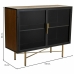 Buffet Alexandra House Living Marron Métal verre Bois d'épicéa Bois MDF 35 x 80 x 100 cm