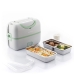 3-in-1 elektrische steamer lunchtrommel met recepten Beneam InnovaGoods