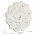 Wall Decoration Alexandra House Living White Manganese oxide 8 x 41 x 41 cm