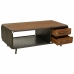 Mesa de Centro Alexandra House Living Castanho Metal Madeira de abeto Madeira MDF 64 x 46 x 120 cm