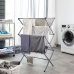 Séchoir à Linge Métallique Pliable et Extensible avec 3 Hauteurs Cloxy InnovaGoods 11 Barres