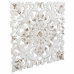 Décoration murale Alexandra House Living Blanc Bois d'épicéa Bois MDF 1 x 56 x 56 cm