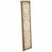 Wanddecoratie Alexandra House Living Wit Hout MDF 2 x 108 x 27 cm