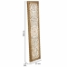 Wanddecoratie Alexandra House Living Wit Hout MDF 2 x 108 x 27 cm