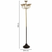 Candelabru Alexandra House Living Aur Metal 37 x 149 x 37 cm