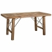 Table Alexandra House Living Rjava 80 x 77 x 160 cm