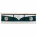 Sideboard Alexandra House Living Blue White Iron Mango wood 50 x 50 x 183 cm