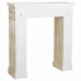 Frente de lareira Alexandra House Living Branco Madeira de abeto Madeira MDF 30 x 110 x 100 cm