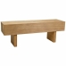 Mesa auxiliar Alexandra House Living Marrón Cuerda Madera de abeto Madera de Paulonia 36 x 45 x 130 cm