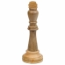 Decorative Figure Alexandra House Living Brown Mango wood Chess 15 x 40 x 15 cm