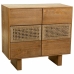 Chest of drawers Alexandra House Living Brown Rope Fir wood Paolownia wood 36 x 75 x 80 cm