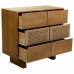 Chest of drawers Alexandra House Living Brown Rope Fir wood Paolownia wood 36 x 75 x 80 cm