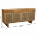 Sideboard Alexandra House Living Brown Fir wood Paolownia wood 36 x 75 x 160 cm