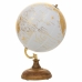 Globe terrestre Alexandra House Living Papier Fer Plastique Bois de manguier 20 x 25 x 20 cm