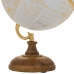 Globe terrestre Alexandra House Living Papier Fer Plastique Bois de manguier 20 x 25 x 20 cm