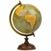 Globe Alexandra House Living Brown Paper Iron Plastic Mango wood 20 x 25 x 20 cm