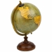 Globe terrestre Alexandra House Living Marron Papier Fer Plastique Bois de manguier 20 x 25 x 20 cm