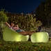 Opblaasbare fauteuil met veelkleurige lampjes en afstandsbediening Chight InnovaGoods