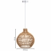 Loftslampe Alexandra House Living Brun