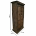 Armoire Alexandra House Living Marron polystyrène Bois de manguier 43 x 188 x 91 cm