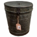 Decorative canister Alexandra House Living Brown Iron Traditional style 29 x 33 x 29 cm