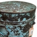 Decorative canister Alexandra House Living Blue Iron Traditional style 34 x 44 x 34 cm