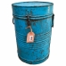 Decoratieve jerrycan Alexandra House Living Blauw Ijzer Traditionele stijl 32 x 49 x 32 cm