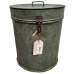 Decoratieve jerrycan Alexandra House Living Bruin Ijzer Traditionele stijl 28 x 34 x 28 cm