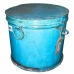 Decorative canister Alexandra House Living Blue Iron Traditional style 29 x 25 x 29 cm