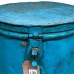 Decorative canister Alexandra House Living Blue Iron Traditional style 29 x 25 x 29 cm