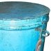 Decorative canister Alexandra House Living Blue Iron Traditional style 29 x 25 x 29 cm