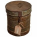 Decoratieve jerrycan Alexandra House Living Bruin Ijzer Traditionele stijl 19 x 22 x 19 cm