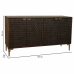 Credenza Alexandra House Living Marrone Legno Ferro 40 x 85 x 165 cm