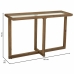 Eingangsbereich Alexandra House Living Braun Eisen Tannenholz Gehärtetes Glas 33 x 75 x 120 cm