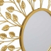 Wall mirror Alexandra House Living Gold Metal Iron Mirror 2 x 79 x 79 cm