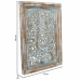 Decorațiune de Perete Alexandra House Living Gri Lemn de mango 6 x 106 x 76 cm