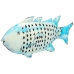 Deko-Figur Alexandra House Living Blau Mango-Holz Fisch 10 x 28 x 62 cm