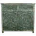 Credenza Alexandra House Living Verde Legno di mango 40 x 90 x 103 cm