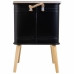 Nightstand Alexandra House Living Black 41 x 41 x 61 cm