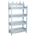 Shelves Alexandra House Living Blue Mango wood 40 x 166 x 90 cm