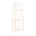 Corner Shelves Alexandra House Living White Metal Iron Ironwork 30 x 38 x 30 cm