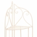 Corner Shelves Alexandra House Living White Metal Iron Ironwork 30 x 38 x 30 cm