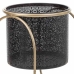 Conjunto de vasos Alexandra House Living Preto Metal Ferro 26 x 178 x 26 cm 2 Peças