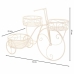 Soporte para Maceta Alexandra House Living Blanco Metal Hierro Bicicleta 28 x 28 x 28 cm