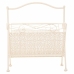 Revistero Alexandra House Living Blanco Forja 36 x 33 x 38 cm